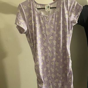 Purple sundress